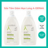 Sữa tắm giảm mụn lưng viêm lỗ chân lông Aderma 500ml hàng pháp