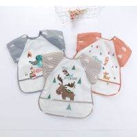 Summer Style Baby Bibs Waterproof Burp Cloths Lunch Feeding Apron Boy Girl Toddler Sleeveless Washable Bib Kids 0-3 Years Aprons