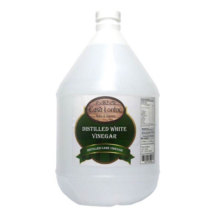 Casa Lontoc 100 all natural Distilled White Vinegar (made from
