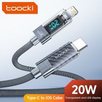 Toocki USB Cable For iPhone 12 13 14 Pro Max Cable Type C 20W PD Display Fast Charging Charger Data Cables For iPhone X Macbook