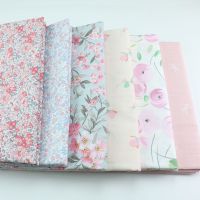 235CM*50CM  Plant flower cotton fabric sewing baby cloth infant linens kids bedding fabric cushion patchwork fabric tissue Exercise Bands