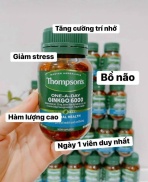 Hàng Chuẩn Úc Viên uống bổ não Thompson s Ginkgo 6000mg