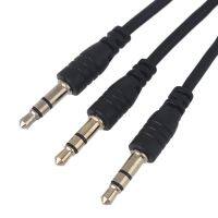 3.5mm Splitter Y Cable Splitter Stereo Jack Headphones Adapter Cable Male to 2 Male Splitter for Speaker  Cables