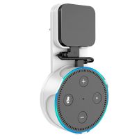 SPORTLINK Outlet Wall Mount Bracket Stand รองรับผู้ถือลำโพงสมาร์ทชั้นวางสาย USB สำหรับ Alexa Echo Dot 2nd Generation