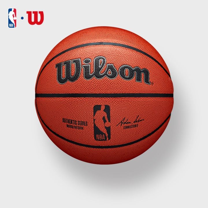 พร้อมส่ง-ลูกบาสเก็ตบอล-wilson-ไซซ์-7-nba-match-pu-ทนทาน-สําหรับเด็ก-และผู้ใหญ่