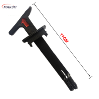 MARBIT 2ชิ้น/เซ็ต Black Bonnet Hood Release Rod LOCK สลักจับดึงคลิป1J0823593C 1J5 823 593 C สำหรับ VW Bora MK4 Golf 1998-2006