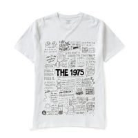 เสื้อยืดผ้าฝ้าย พิมพ์ลายวงร็อคอินดี้ The 1975 สไตล์วินเทจ โอเวอร์ไซซ์ 30s 24s สําหรับเด็ก และผู้ใหญ่S-5XL