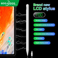 GOOJODOQ ปากกาสไตลัสไร้สาย พร้อมจอแสดงผล สําหรับ ipad 7 8 9th pro 11 air4 5 12.9 2018-2022