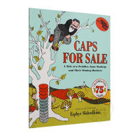 Caps for Sale Book 72 Rhyme Story 4-8 Years Old English Reading Learning Enlightenment Picture Book Us 100 Picture Books Paperback