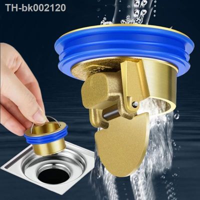 ✾♦⊕ One Way Valve Shower Drainer Insect Prevention Seal Stopper Anti Odor Sewer Strainer Plug Drain Cover Floor Drain