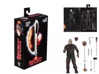 Neca 42003 Jason Black Friday เวอร์ชั่นเลือดใหม่7นิ้วชนิดบรรจุกล่องเคลื่อนย้ายได้โมเดลหุ่นของฉัน