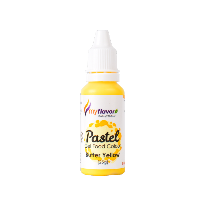 MyFlavor Butter Yellow Pastel Gel Food Colour Lazada