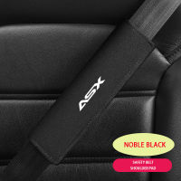 Car Styling Seat Belt Cover Suede Seatbelt Shoulder Strap Protector Pads For Mitsubishi Asx car Accessories Seat Covers