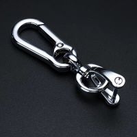 Creative metal car keychain mens key chain frame high quality horseshoe buckle hanging key ring accessories Key Chains