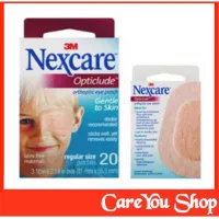 3M Nexcare Opticlude orthoptic eye patch  ที่ปิดตา กล่องละ 20 ชิ้น ขนาด 8.2x5.7 cm