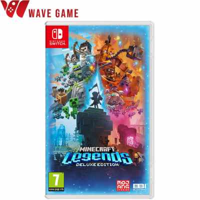 nintendo switch minecraft legends deluxe edition ( english zone 2 )