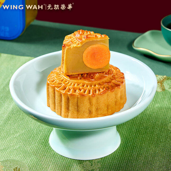 xbydzsw-fast-delivery-and-good-quality-yuen-long-wing-wah-hong-kong-china-fragrant-double-yellow-and-white-lotus-paste-cantonese-mooncake-mid-autumn-gift-box