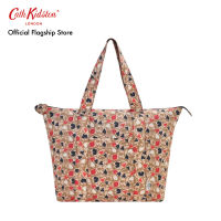 Cath Kidston Recycled Rose Tote Marble Hearts Brown กระเป๋า กระเป๋าถือ กระเป๋าแคทคิดสตัน