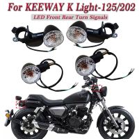 For KEEWAY K Light 125 K Light 202 Motorcycle LED Front Rear Turn Signals Accessories