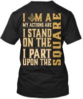 Men T Freemason Square Tshirt