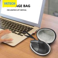 Vktech กระเป๋าใส่อุปกรณ์เสริมสำหรับหนูไร้สาย,กระเป๋าป้องกันการเดินทางพร้อมเชือกคล้องมือเมาส์เคสพกพาซิปแบบพกพาสำหรับ Logitech