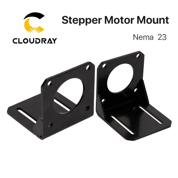 cloudray-motor-base-for-nema17-nema23-nema34-stepper-motor-aluminum-fixed-seat-fastener-mounting-bracket-support