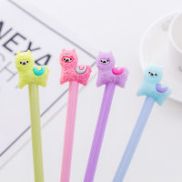 202136pcs creative cute alpaca animal neutral pen black water pen student prize neutral pen stationery