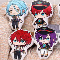 45ซม. Ensemble ดาว Plush ของเล่นการ์ตูนอะนิเมะอัศวิน UNDEAD Tsukinaga Leo Sena Izumi โยนหมอนคอสเพลย์ Props เบาะโซฟา