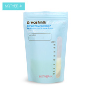 Túi Trữ Sữa Cảm Biến Nhiệt Mother-K Hàn Quốc 200ml