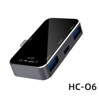 【☸2023 New☸】 bukan2581584811414 6/3in1 Usb Type C ฮับต่อพ่วงกับ4K Usb-C Hdmi Usb 3.0พอร์ต Tf การ์ดรีดเดอร์ Sd Pd ที่ชาร์จเร็วสำหรับแมคบุ๊กโปรแอร์ Ipad Lap