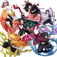 Demon Slayer figuarts ZERO อะนิเมะ kimetsu ไม่มี yaiba tanjiro Shinobu giyu Tomioka Action Figurine ตุ๊กตาสถานะของเล่นของขวัญ