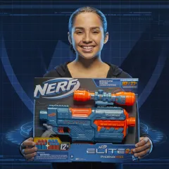  Nerf Elite 2.0 Echo CS-10 Blaster – 24 Official Nerf Darts,  10-Dart Clip, Removable Stock and Barrel Extension, 4 Tactical Rails,  Multicolor, 6.67 x 68.58 x 31.75 cm : Video Games