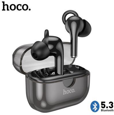 HOCO EW22 100% ของแท้ TWS หูฟังไร้สายบลูทูธหูฟัง BT 5.3 Double-Mic ENC ชุดหูฟังตัดเสียงรบกวน Bass Gaming หูฟังกีฬาหูฟัง Touch Control หูฟังสำหรับสมาร์ทโฟนทุกรุ่น