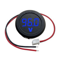 Senia LED Digital Display แบบวงกลม2สาย voltmeter DC 5-100V DC Digital voltmeter