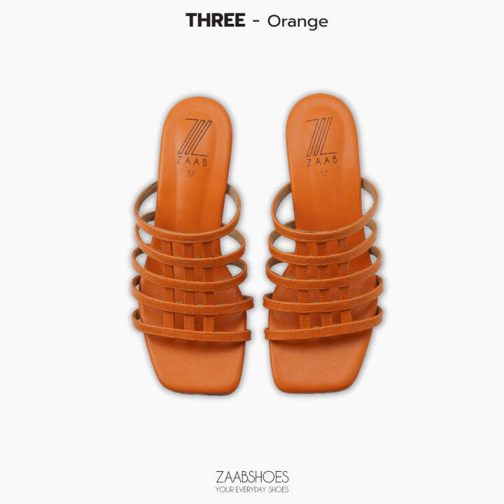 zaabshoes-รุ่นthree-รองเท้าส้นสูง-2-นิ้ว-รองเท้าผู้หญิง-ใส่กระชับ-สวมง่าย-นิ่ม-หน้าเท้ากว้าง-ไม่บีบหน้าเท้า-รองเท้าไซส์ใหญ่-ผลิตในประเทศไทย