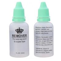 1/2Bottle 30ML Remover Adhesives Remover Tape Double-Sided Glue Remover For Lace Frontal Wig Remover Hair Extension Tool Cleaning Tools