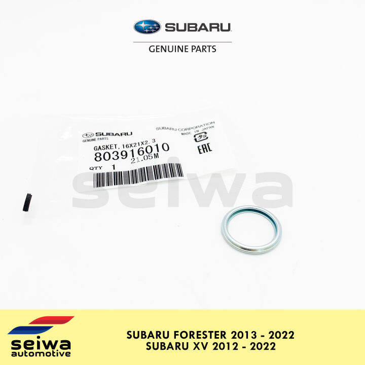 [2013 2022] Subaru Forester Drain Plug Washer [2012 2022] Subaru