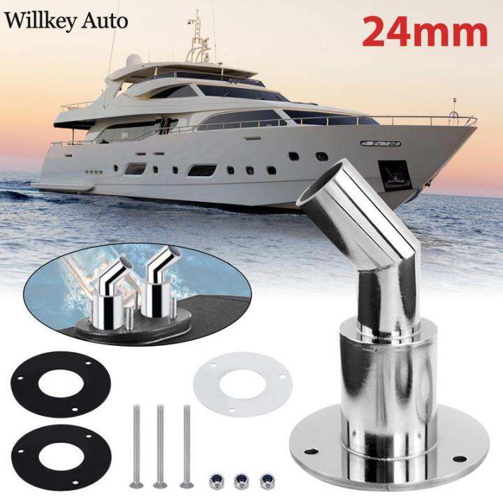 Thru Hull Exhaust Skin 316 Stainless Steel 24mm Thru Hull Exhaust