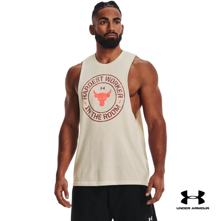 Under Armour Ua Men's Project Rock Hardest Worker Tank 