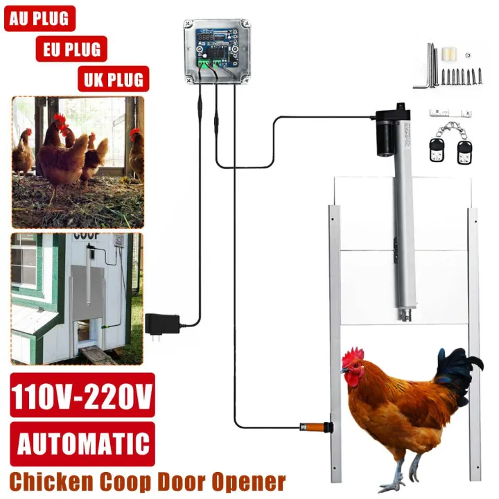 110220V Automatic Duck Door Opener Kits Induction, Automatic Chicken