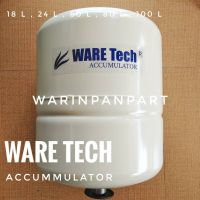 PROMOTION ถังแรงดันปั๊มน้ำ WARE Tech ถังไดอะแฟรม ปั๊มอัตโนมัติ 18 และ 24 ลิตร แนวตั้ง HOT ปั้ ม น้ำ ปั๊ม หอยโข่ง ปั้ ม น้ํา โซ ล่า เซล เครื่อง ปั๊ม น้ำ อัตโนมัติ