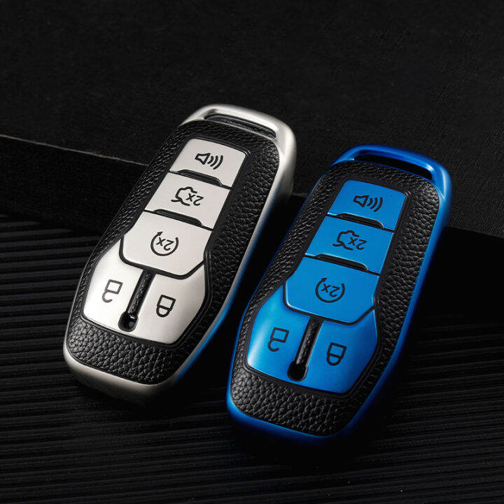 cw-for-ford-fusion-mondeo-mustang-f-150-explorer-edge-2015-2016-2017-2018-leather-tpu-car-key-case-fob-cover-car-accessories