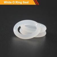 5 Buah Segel Cincin O 5.7Mm CS VMQ Gasket Segel Cincin O 95Mm-200Mm OD Segel Cincin Tipe O Silikon Putih