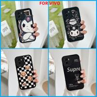 ☈♠□ เคส VIVO Y30 5G Y15S Y01 Y50 Y30 V9 Y85 Y76 5G Y15A เคสโทรศัพท์ซิลิโคนแบบหนัง คูโลมิ หมีรุนแรง KLQ