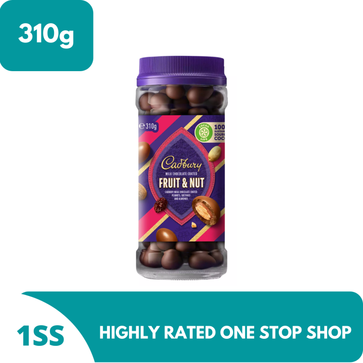 Cadbury Milk Chocolate Coated Fruit & Nut 310g Lazada PH