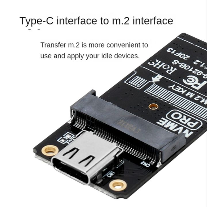 type-c-to-m2-nvme-ngff-ssd-adapter-card-nvme-enclosure-m-2-to-usb-3-1-type-c-adapter-card-support-m2-ssd-2230-42-60-80
