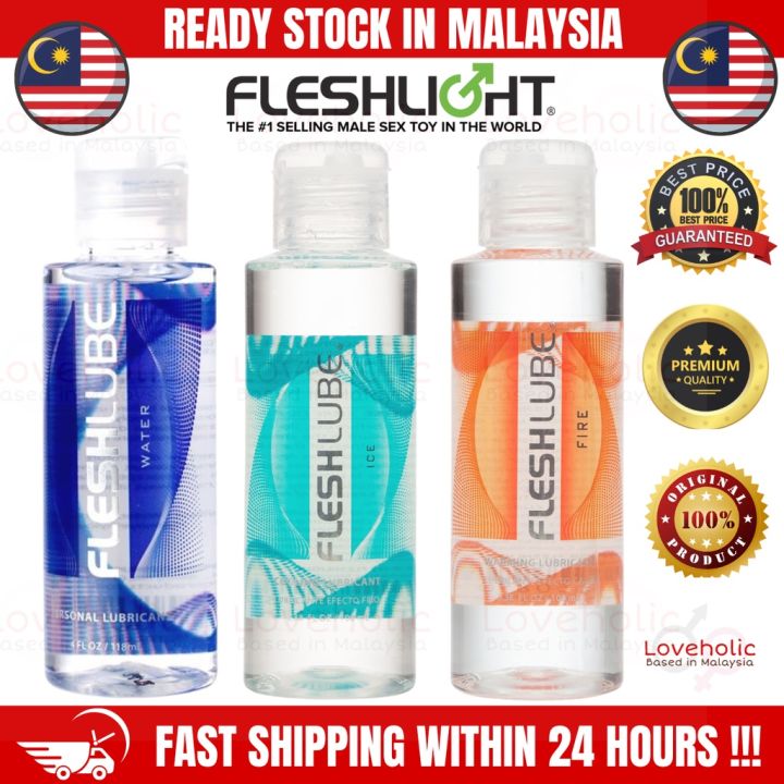 Buy the Fleshlube Ice Water-based Cooling Lubricant Paraben-free