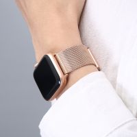 [ladies jewelry]   สายโลหะสำหรับ Apple Watch 6 /Se/ 5/4/3/2 38มม. 40มม. สายนาฬิกาสแตนเลสสำหรับ Iwatch Series Se/ 6 7 42มม. 44มม. สายรัดสร้อยข้อมือ