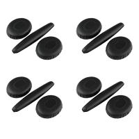 4X A Pair of Black Ear Cushions with Head Pad for Bose QC3 Quiet Comfort 3 Headphones