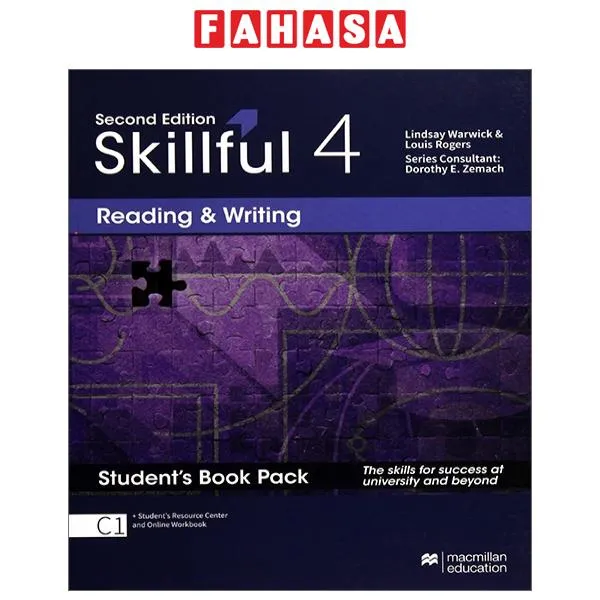 Skillful　Reading　Student's　Book　Second　Student's　Book　Digital　Writing　Fahasa　Level　Edition　Pack